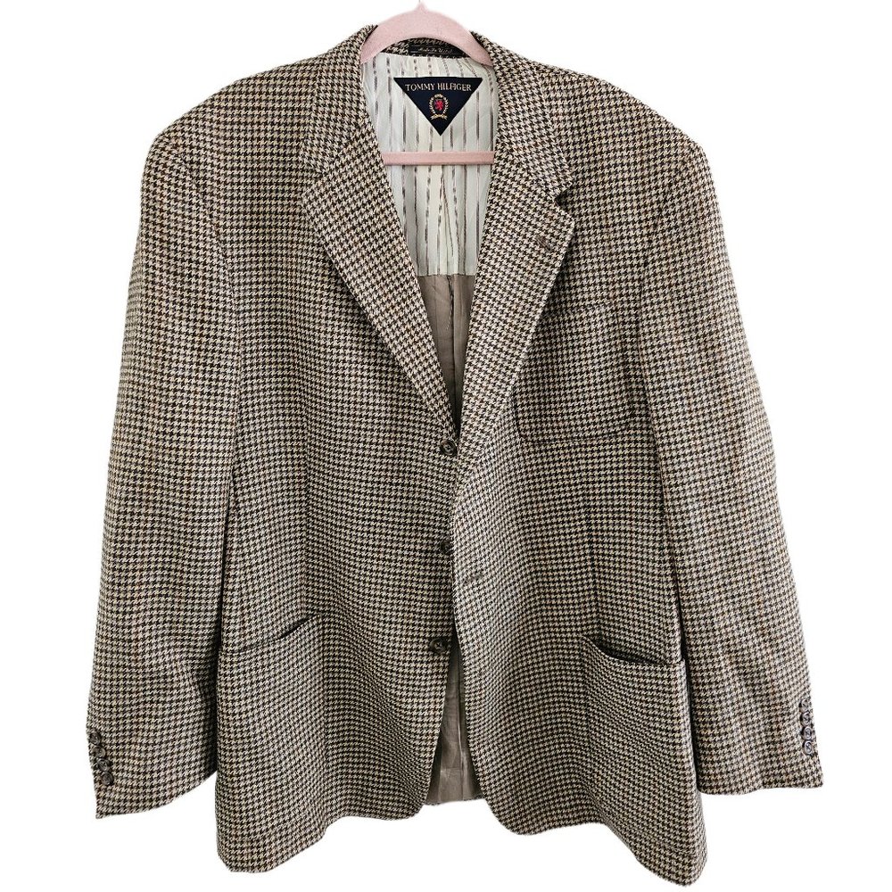 Vintage Tommy Hilfiger Hounds Tooth Blazer